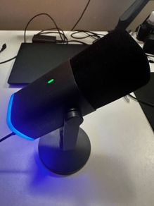 Fifine AmpliGame AM8 USB/XLR dynamic microphone, RGB, excellent condition