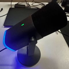 Fifine AmpliGame AM8 USB/XLR dynamic microphone, RGB, excellent condition