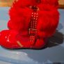 STEP2WO  Red Patent Leather Baby Boots Size 26 Image 2