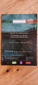 2016 Mayo v Dublin programme - drawn All Ireland final