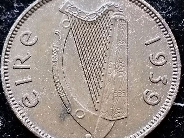 [#244] - Ireland 1939 | Irish 1/4d | Farthing | Woodcock | KM.9 | High Grade