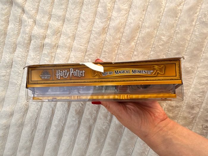 Harry Potter Micro Magical Moments Figures Ron Fluffy Hermione Mini Set Case Damaged Box Please see photos
