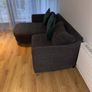 Grey Right Hand side L-shaped couch Image 2