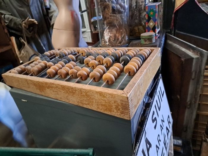 Vintage Large Wooden Abacus