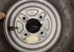 Trailer wheel and tyre