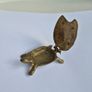 Brass Turtle Decorative Keepsake Hinged Trinket Box Image 3