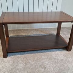Solid wood coffee table