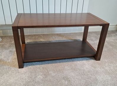 Solid wood coffee table