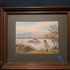 R.Moore signed Original Watercolour Painting of Killarney, Co Kerry