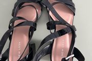 New look black heeled sandals