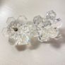 Vintage Swarovski Silver Crystal 101 Snowflake Candleholder Pair Retired 010090 Image 5
