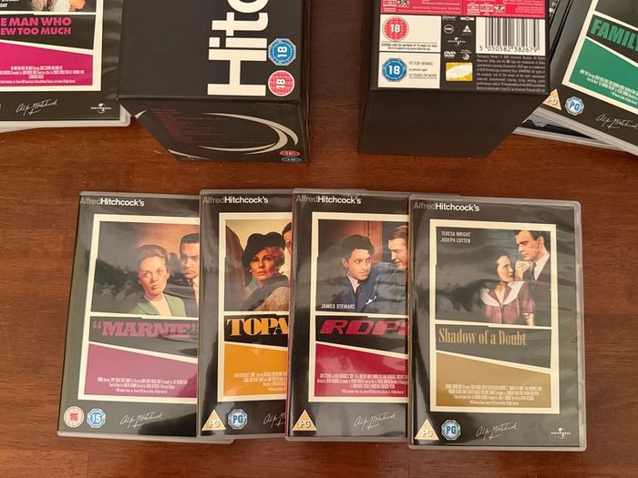 Alfred Hitchcock Boxset -  V. Good Condition