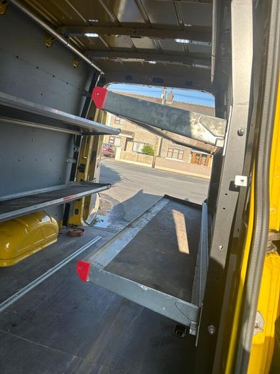 Vw crafter long wheel base shelving