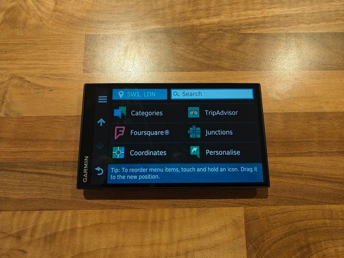 Garmin DriveSmart 65 sat nav - Eircodes - Full Europe 2026 map