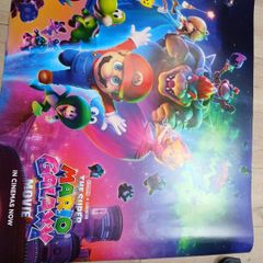 The Super Mario Galaxy Movie cinema quad poster