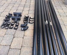 PVC Guttering, down pipe ,brackets