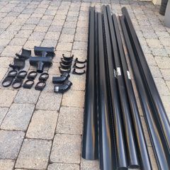 PVC Guttering, down pipe ,brackets