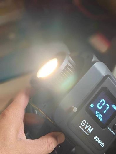 Twin Video lights 80W bi colour