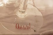 Golden Godwin champagne perry glass ( 1950's )