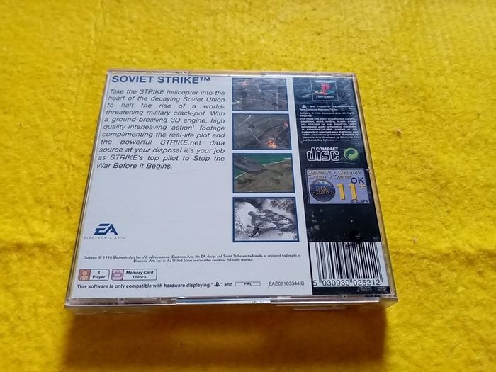 Soviet Strike PlayStation1 Ps1 PlayStation 2 ps2 games Original