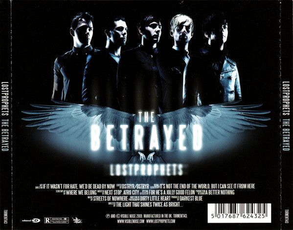 Lostprophets "The Betrayed" CD Album
