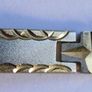Vintage gold-plated stainless steel bracelet length 8" Image 7