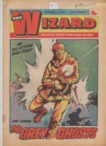 The Wizard 13th Dec 1975 Dc Thomson Uk Comic