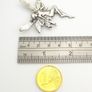 Vintage 1989 Sterling Silver Fairy Brooch, Full Birmingham Hallmarks Image 9