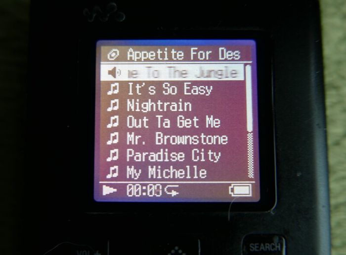 Sony Network Walkman MP3 NW-HD5 HDD Tested Works