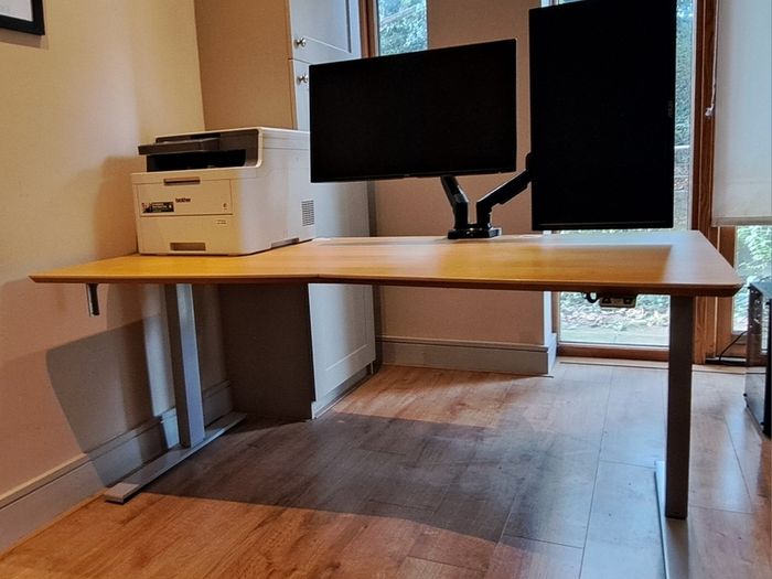 Ergonomic standing desk 160x90 cm