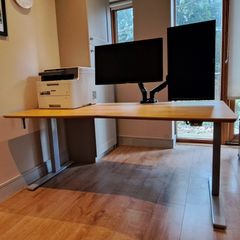 Ergonomic standing desk 160x90 cm