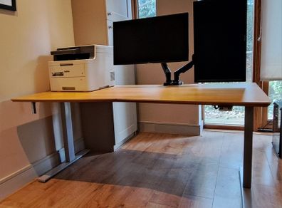 Ergonomic standing desk 160x90 cm