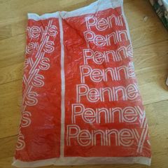 Vintage Penneys plastic bag