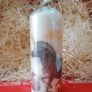 XL Happy birthday large ivory decorative pillar candle 'unicorn-zebra' image Image 3