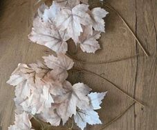 Artificial autumn leaves - 4 picks