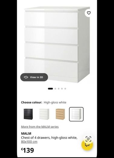 Ikea chest of drawers