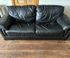real leather suite