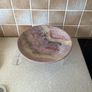 African Soapstone Hand carved 10.5" Bowl & 7.5" long Swan shaped soapstone Image 5