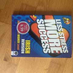 Less stress more success Irish Junior certificate revision book