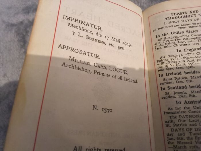 vintage collectable prayer book