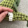 Jellycat Doppy Dino Green Bumpy Waffle Textured Dinosaur Retired Plush Image 6