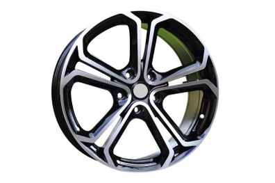 18" OPC Type Black Alloy Wheels Vw Opel Vauxhall 5x120