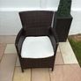 Rattan Patio Table and Chairs Image 5