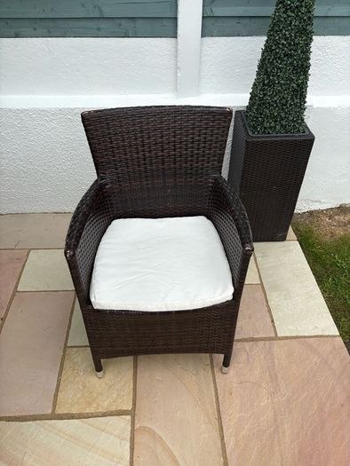Rattan Patio Table and Chairs