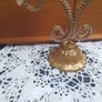 Vintage Shabby Chic Candleabra Image 3