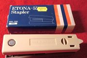 Vintage ETONA-55 Desk Stapler  1970s
