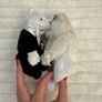 Ty Beanie Baby Bride and Groom Wedding Bear Plush 2002 Set of 2 Used Dirty Please see pictures Image 8