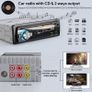 Car Stereo CD DVD Player Bluetooth,RDS/FM Car Radio Bluetooth Handsfree Calling MP3/USB/SD/AUX/FM RDS Car Radio with Dual USB Fast Charge, Steering Wheel Remote Control (FREE SHIPPING) Image 2