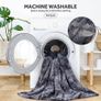 Warmrest Electric Blanket 1 to 10 Hours AutoOff Detachable Controller Machine Washable Grey Image 6