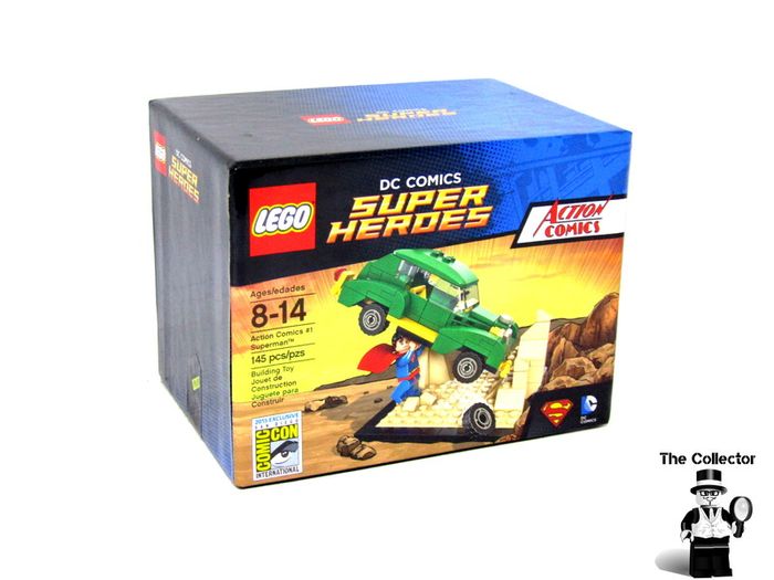 Lego Super Heroes Superman SDCC 2015 Limited Edition DC Action Comics #1 New Sealed Very rare Number 207 of 1500
